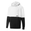 Kontrast Kapüşonlu Sweatshirt “Beyaz Siyah”