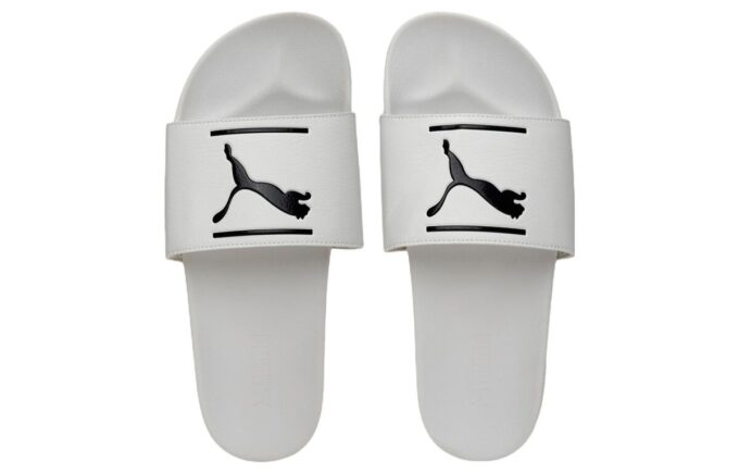 Leadcat Future Comfort Slayt “Beyaz Siyah”