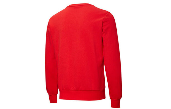 İşlemeli Logo Sweatshirt “Kırmızı”
