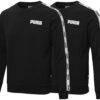 Logo Bantlı Sweatshirt “Siyah Beyaz”