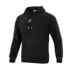 Logo Baskılı Kapüşonlu Sweatshirt “Siyah Beyaz”