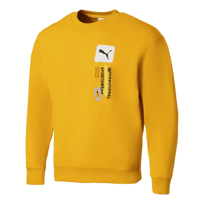 Logo International Sportswear Sweatshirt “Sarı”