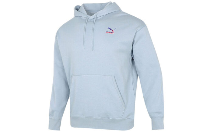 Logo Kapüşonlu Sweatshirt “Açık Mavi”