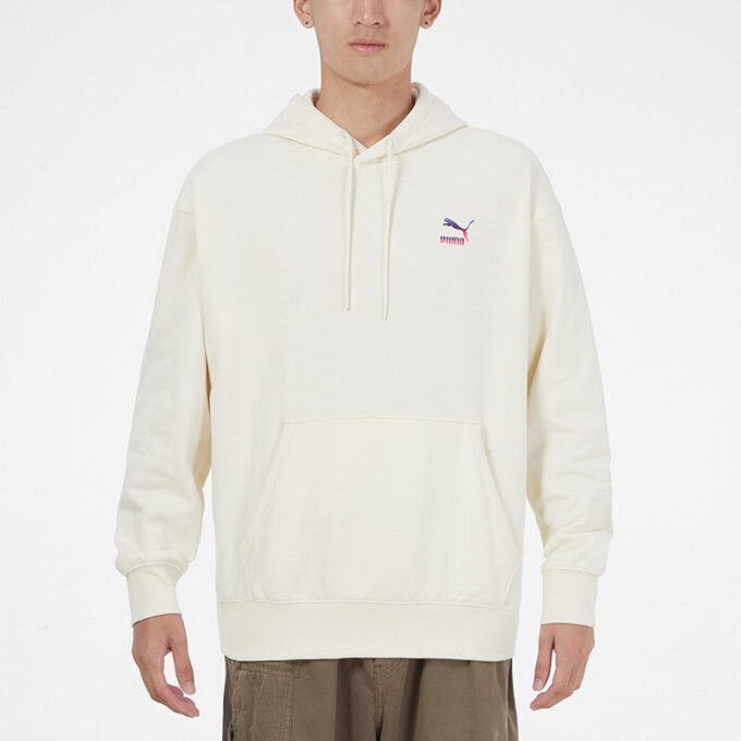 Logo Kapüşonlu Sweatshirt “Krem”