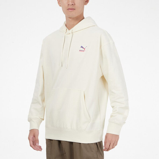 Logo Kapüşonlu Sweatshirt “Krem”