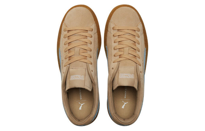 Maison Kitsune x Suede Crepe “Traverten Şambra Mavisi”