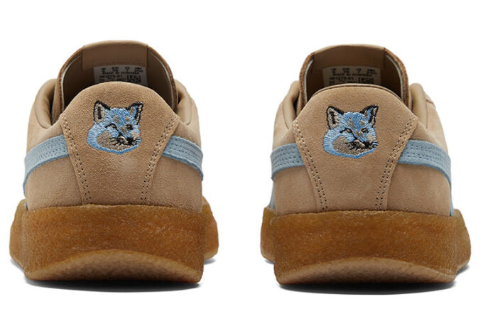 Maison Kitsune x Suede Crepe “Traverten Şambra Mavisi”