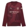 Manchester City 24/25 Deplasman LS Forması “Kırmızı”