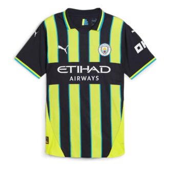 Manchester City 24/25 Deplasman Orijinal Oyuncu Sürümü Forması “Lacivert Sarı”