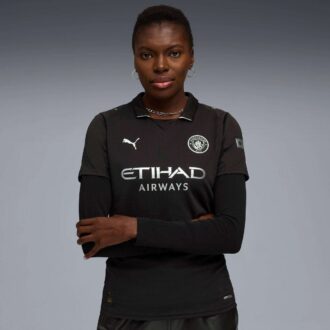 Manchester City 25/26 Deplasman Replika Kadın Futbol Forması