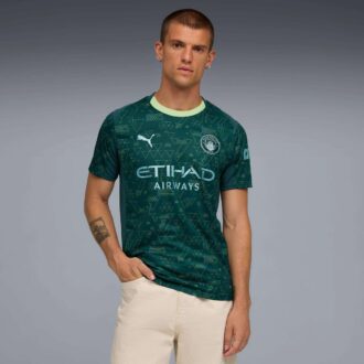 Manchester City 25/26 Dördüncü Replika Erkek Futbol Forması