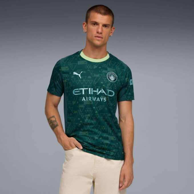 Manchester City 25/26 Dördüncü Replika Erkek Futbol Forması Manchester City 25/26 Dördüncü Replika Erkek Futbol Forması