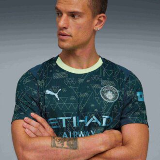 Manchester City 25/26 Dördüncü Replika Erkek Futbol Forması