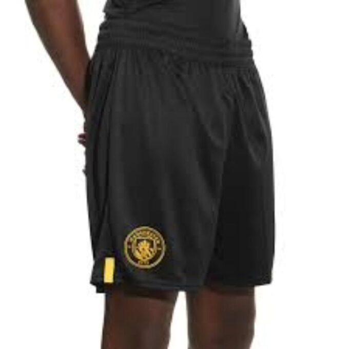 Manchester City F.C. 22/23 Replika Şort “Siyah Altın”