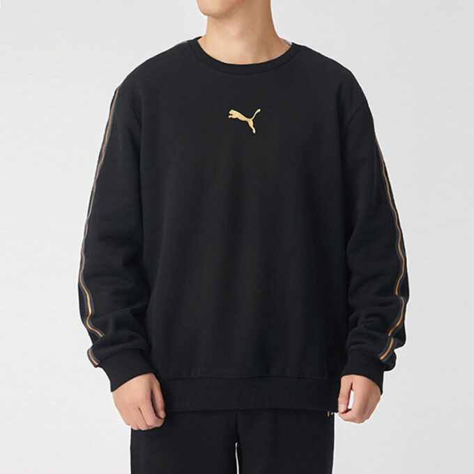 Metalik Geceler Mürettebat Sweatshirt “Siyah Altın”