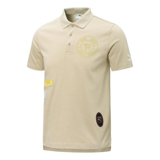 Mix Badge Polo Gömlek “Bej”