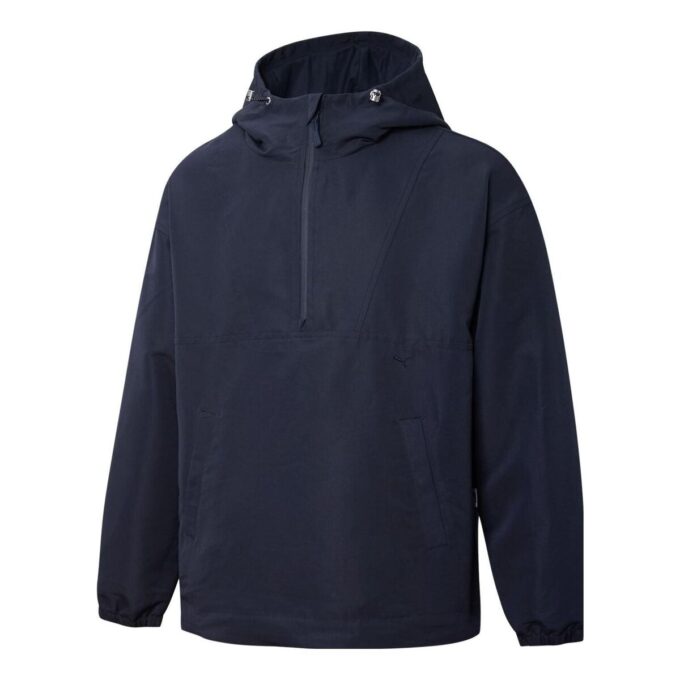 MMQ 1/2 Fermuarlı Kapüşonlu Sweatshirt “Lacivert”