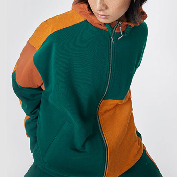 MMQ Colorblock Ceket “Yeşil”i seçin