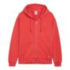 MMQ Fermuarlı Kapüşonlu Sweatshirt “Ateşli Kırmızı”