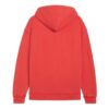 MMQ Fermuarlı Kapüşonlu Sweatshirt “Ateşli Kırmızı”