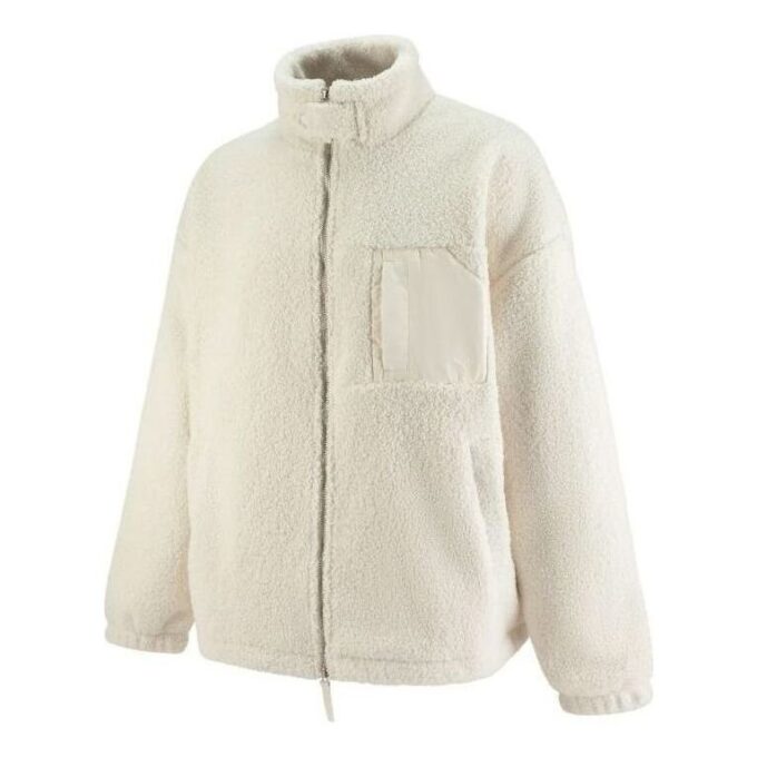 MMQ Sherpa Polar Ceket “Beyaz”
