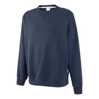 MMQ Yuvarlak Yaka Sweatshirt “Mavi”