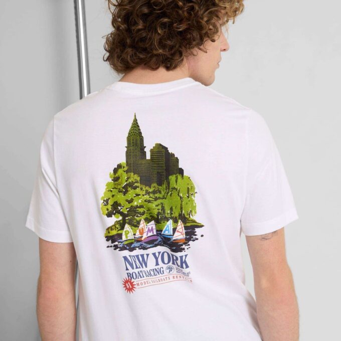 NYC Flagship Boat Racing Erkek Tişörtü
