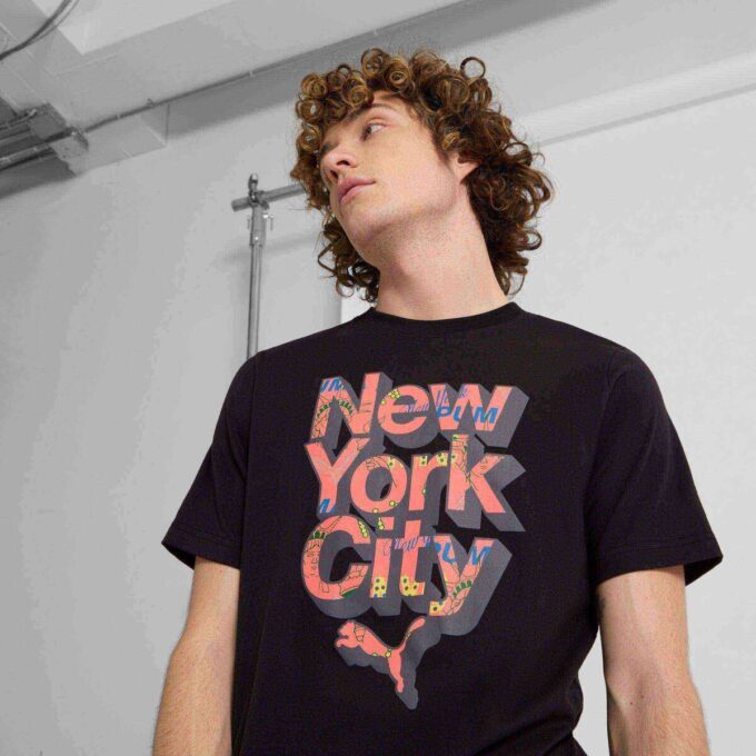 NYC Flagship Grafik Erkek Tişörtü