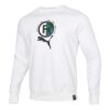 Oyun Grafikli Yuvarlak Yaka Sweatshirt “Beyaz Siyah Yeşil”