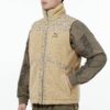 Paisley Dokuma Sherpa Yelek “Tan”