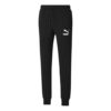 Pinstripe Casual Polar Astarlı Uzun Pantolon Siyah