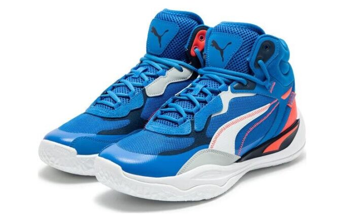 Playmaker Pro Mid Basketbol Ayakkabıları “Mavi”