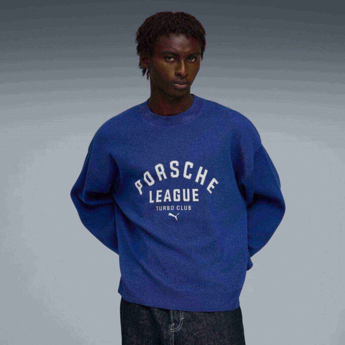 Porsche Legacy Erkek Yuvarlak Yaka Sweatshirt Porsche Legacy Erkek Yuvarlak Yaka Sweatshirt