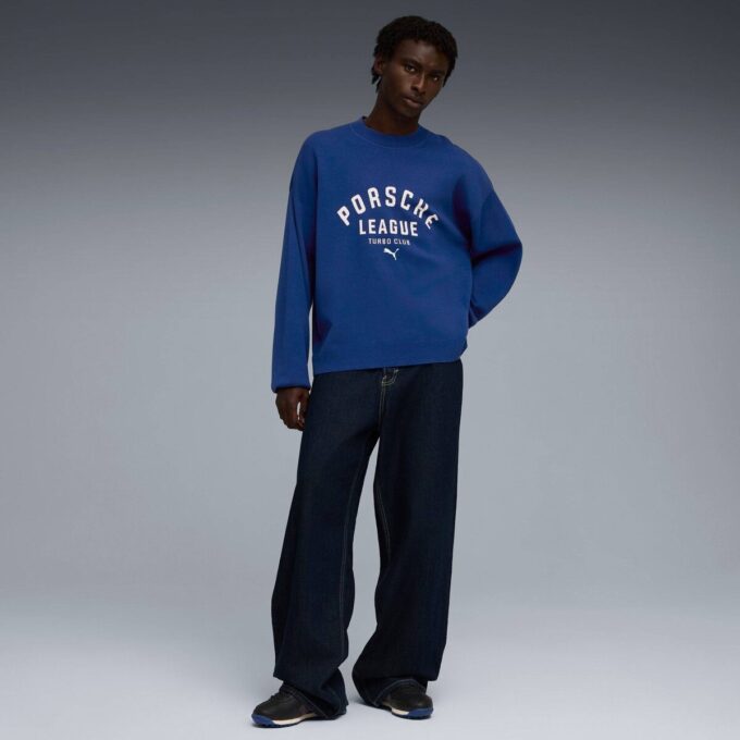 Porsche Legacy Erkek Yuvarlak Yaka Sweatshirt Porsche Legacy Erkek Yuvarlak Yaka Sweatshirt