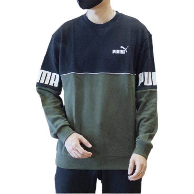 Power Colorblock Crew “Siyah”