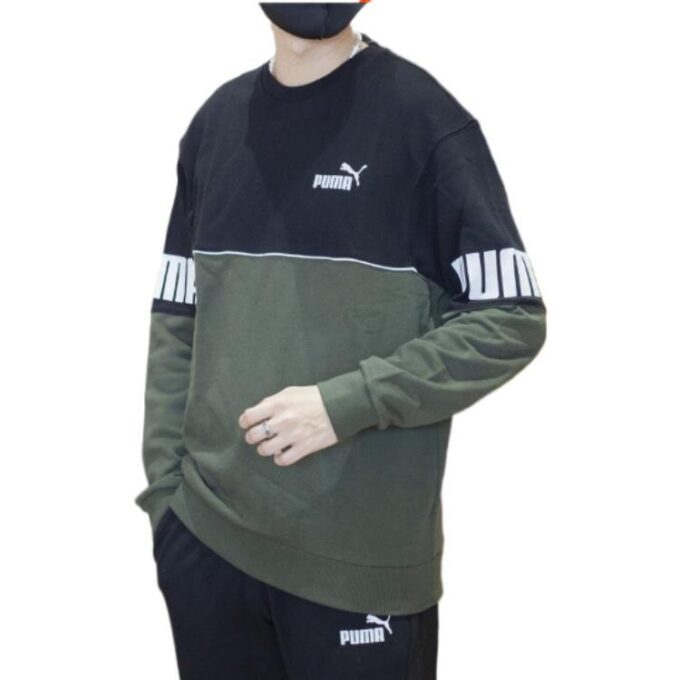 Power Colorblock Crew “Siyah”