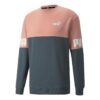 Power Colorblock Crew Sweatshirt “Pembe”