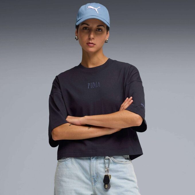 Premium Essentials Kadın Büyük Boy Grafik Tişört Premium Essentials Kadın Büyük Boy Grafik Tişört