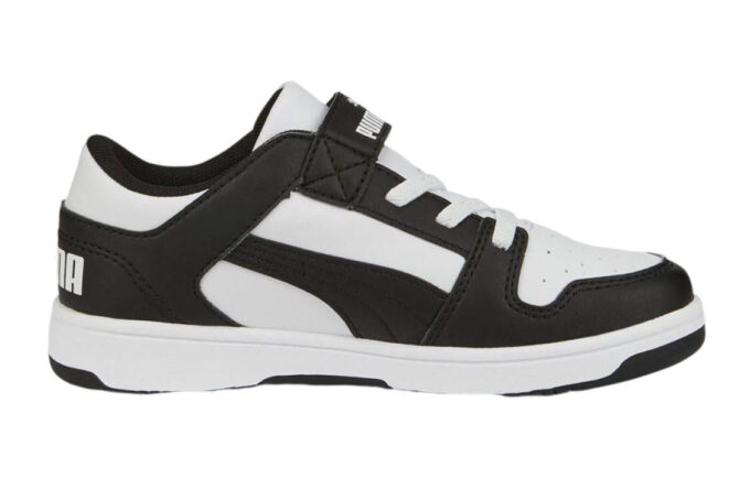 (PS) Rebound Lay-Up Lo V “White Black”