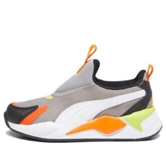 (PS) RS-X3 Slip-On “Beton Gri Rickie Turuncu”