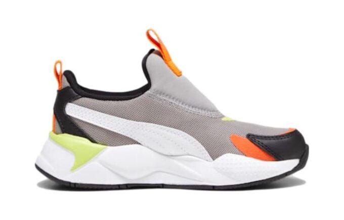 (PS) RS-X3 Slip-On “Beton Gri Rickie Turuncu”