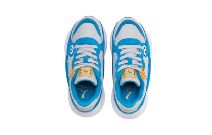(PS) Sesame Street x PUMA 50 Rs 9.8 Koşu Ayakkabısı Mavi/Gri
