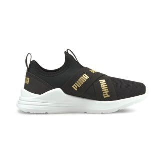 (PS) Wired Run Slip-On “Siyah Takım Altın”
