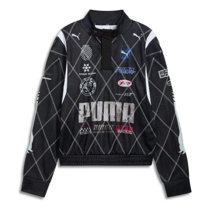 PUMA x A$AP ROCKY Eskitilmiş Sweatshirt “Siyah”