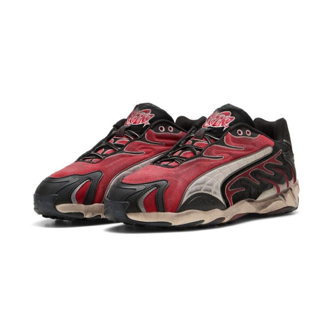PUMA x A$AP Rocky Inhale “Distressed Pack Black Pop Red”