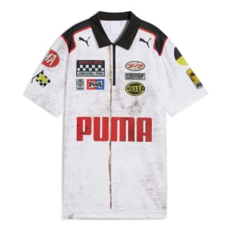 PUMA x A$AP ROCKY Takım Fermuarlı Polo Tişört “Beyaz”