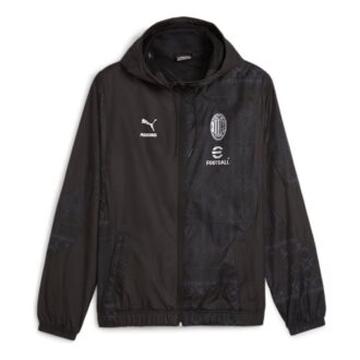 PUMA x AC MILAN PLEASURES Futbol Maç Öncesi Ceket “Siyah”