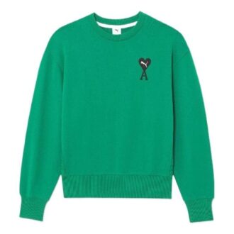 PUMA x Ami Crew Yaka Sweatshirt “Yeşil”