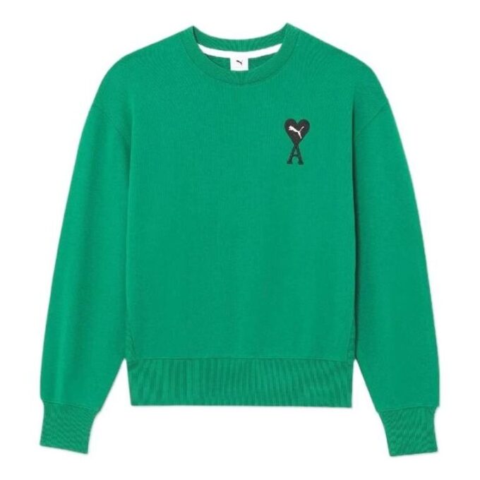 PUMA x Ami Crew Yaka Sweatshirt “Yeşil”