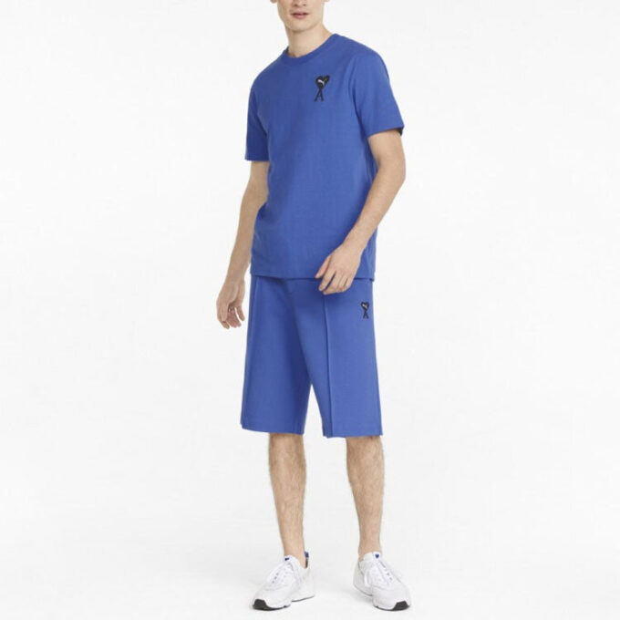 PUMA x AMI Grafik Tişört “Mavi”